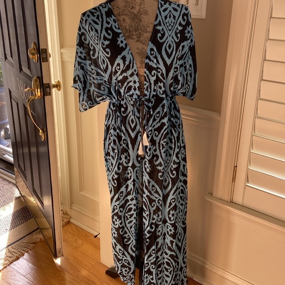 Printed Duster Kimono new - Picture 5 of 8